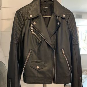 Women’s Black Leather Jacket